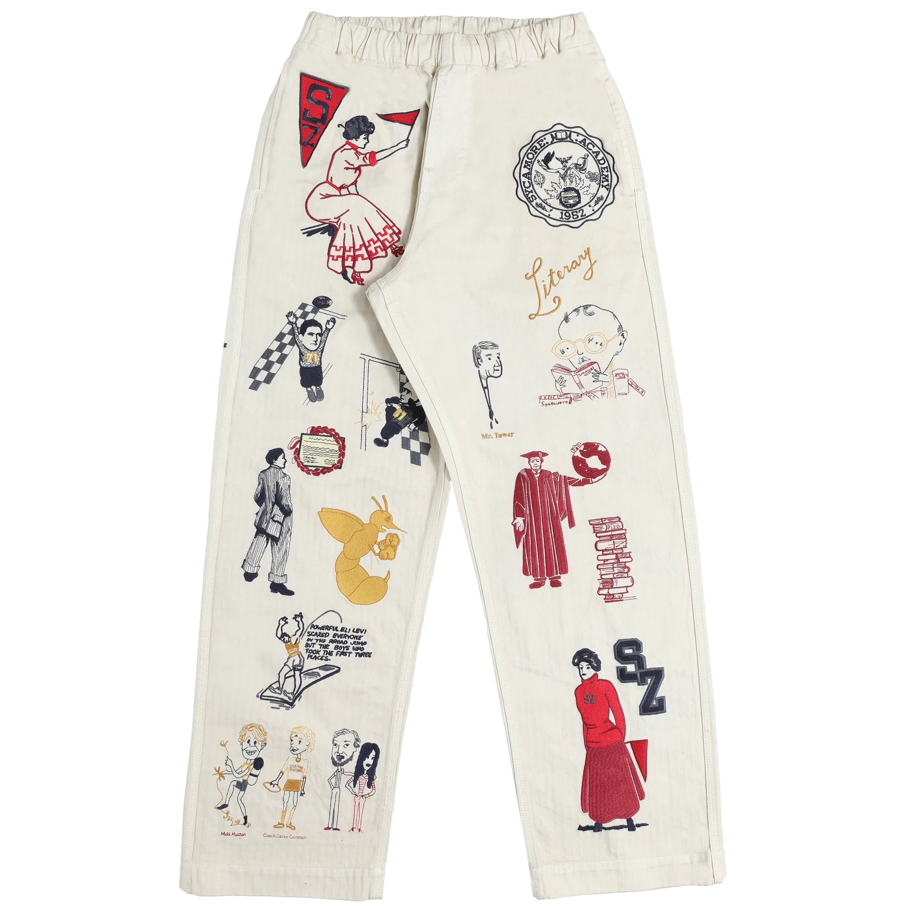 Varsity Pant - ECRU