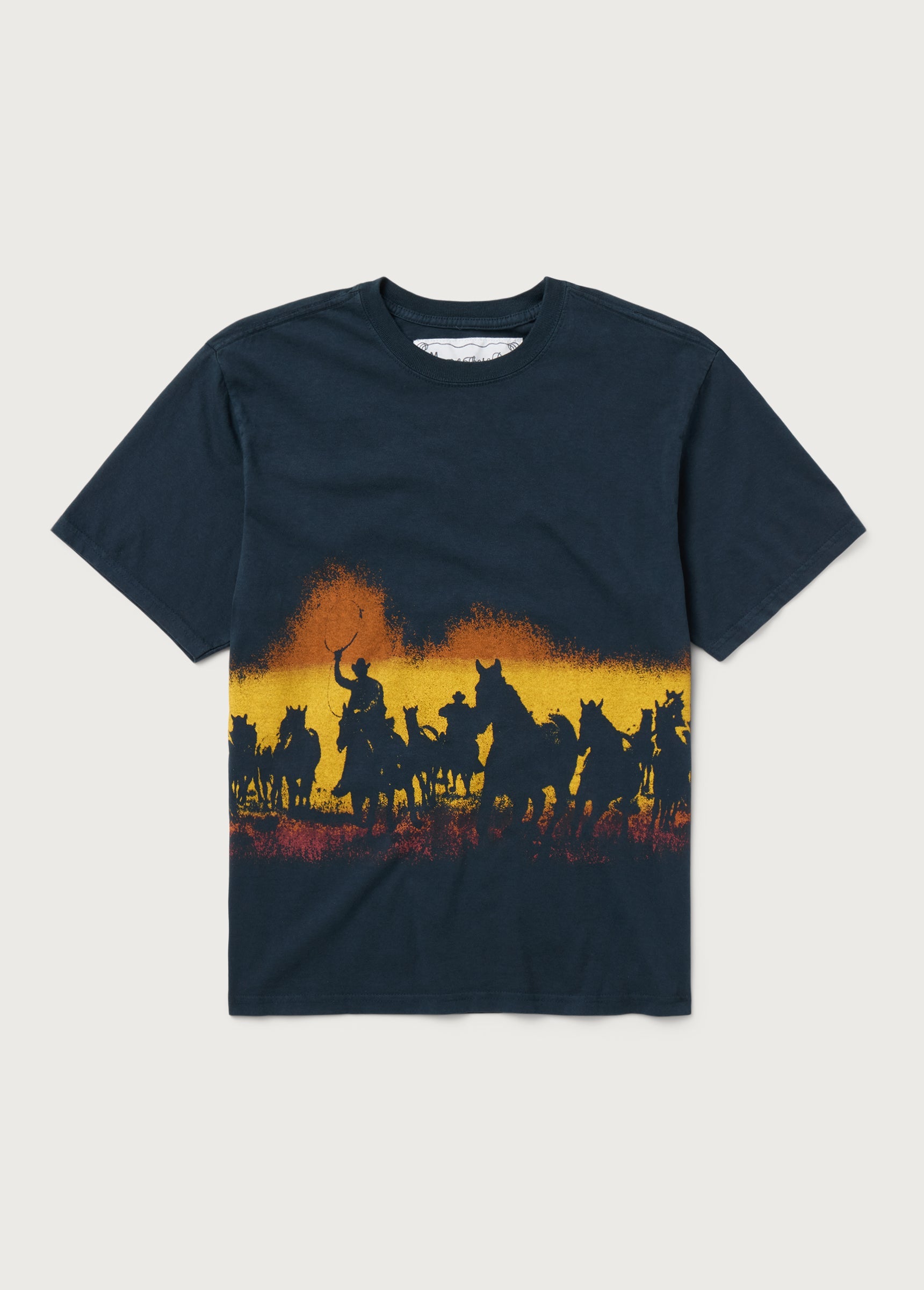 VELVET MORNING TEE S/S - WASHED BLACK