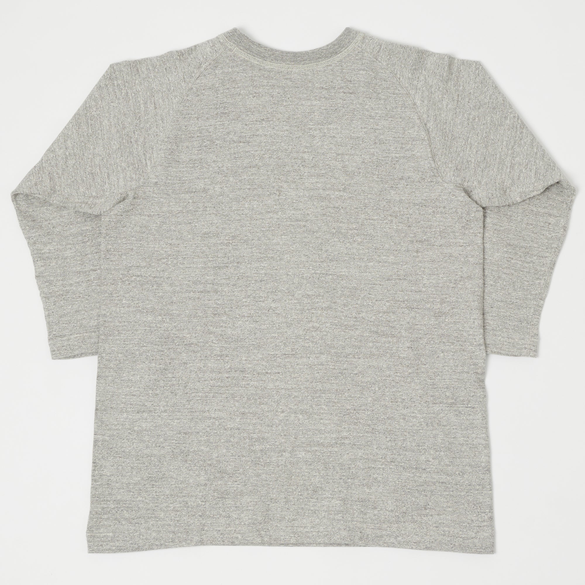 4049 3/4 SLEEVE FREEDOM T-SHIRT - HEATHER GRAY