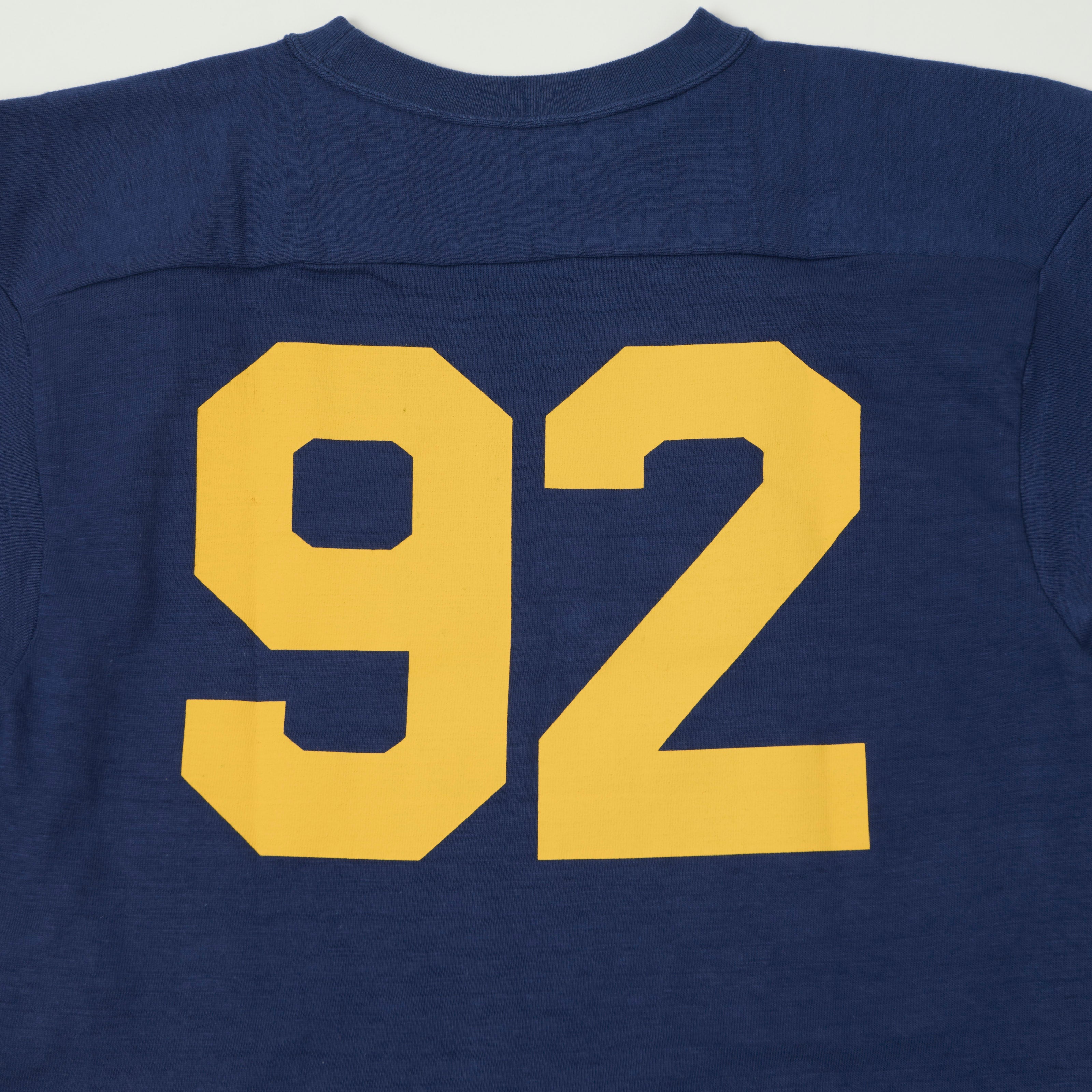 4063 3/4 SLEEVE FOOTBALL TEE NAVY 92 - NAVY