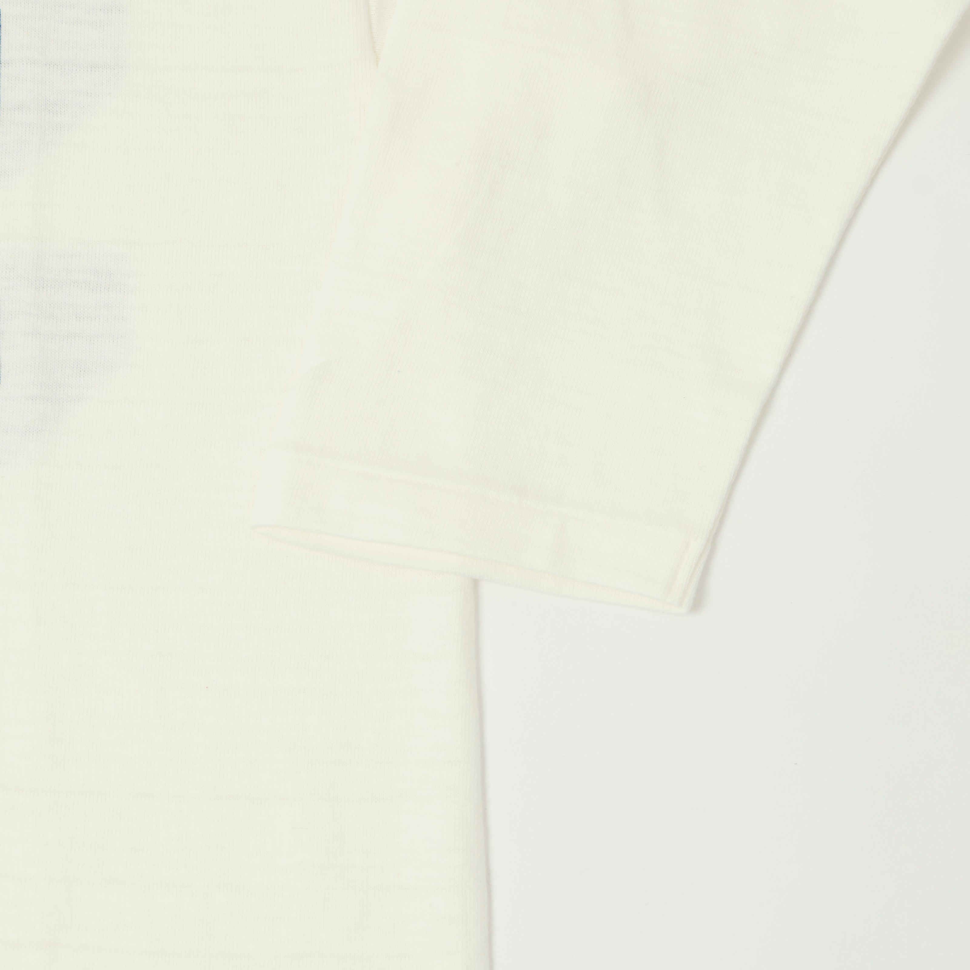 4063 3/4 SLEEVE FOOTBALL TEE NAVY 92 - OFF WHITE