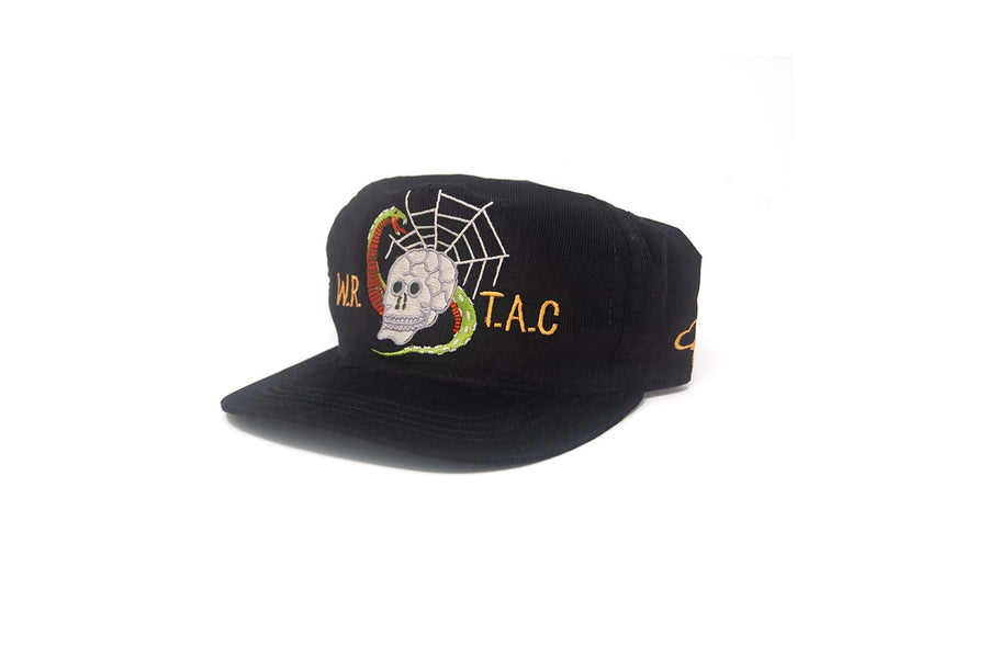 Ampal X WESTERN RIVER "SKULL SNAKE" Snapback - BLACK