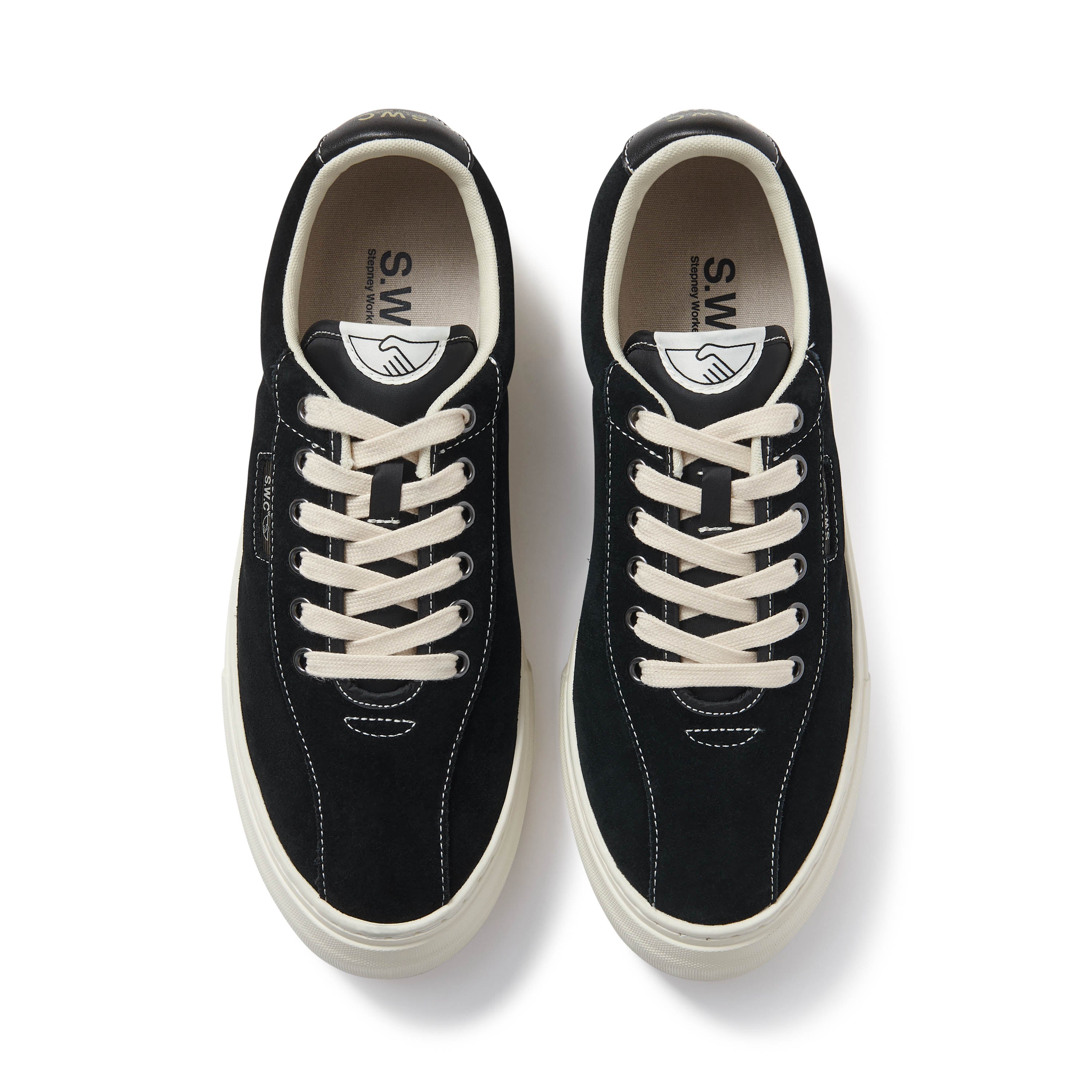 DELLOW 02 CUP SUEDE - BLACK
