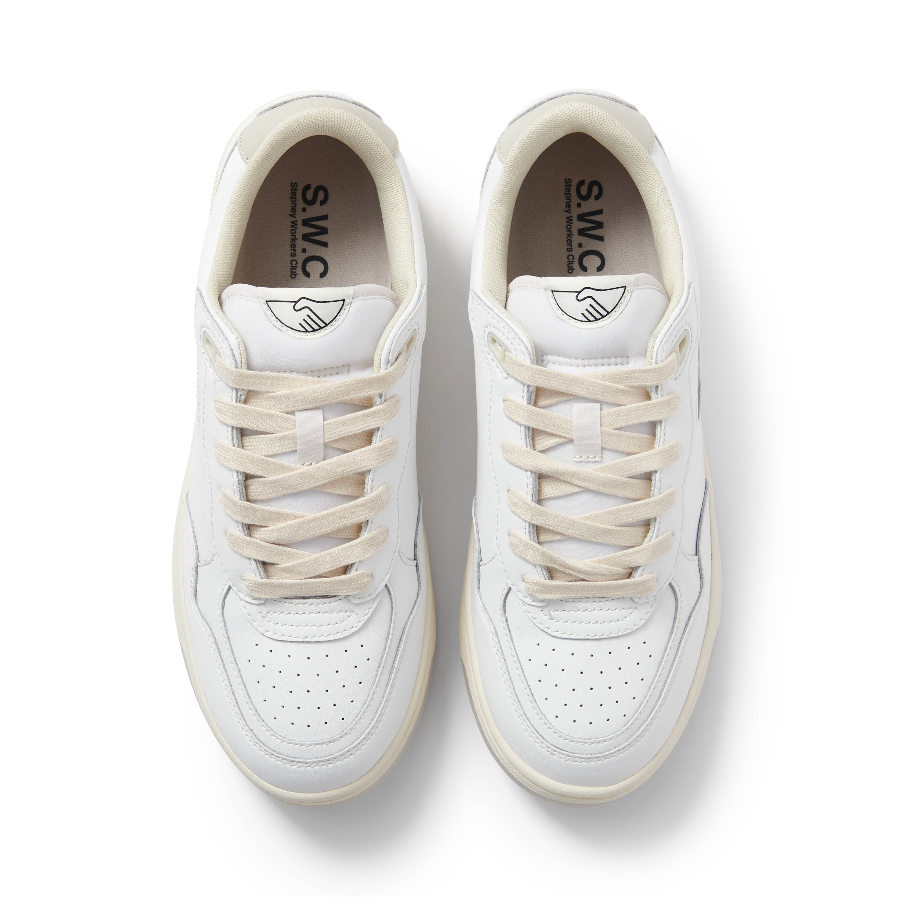 PRO-CUP 01 LEATHER - WHITE/PUTTY