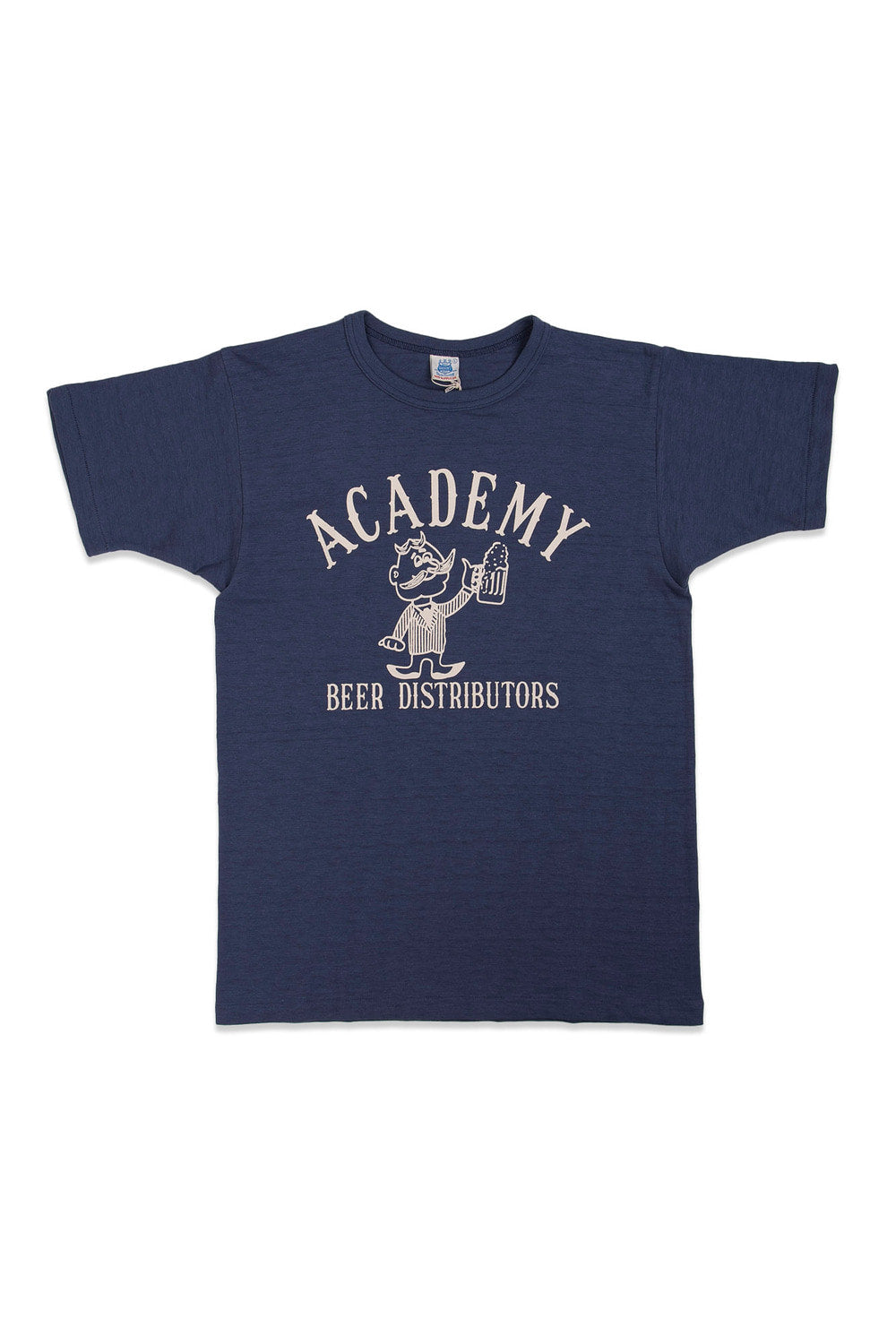JG-CS06 ACADEMY BEERDISTRIBUTORS Tee - FADE BLUE