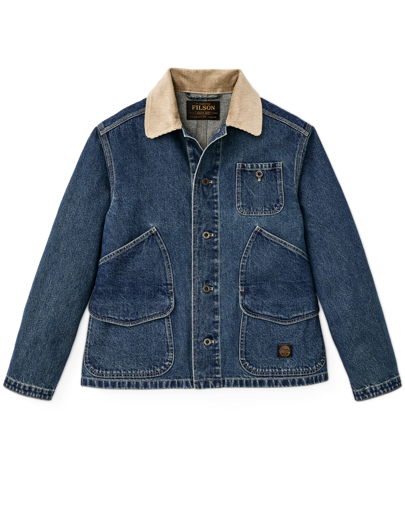 11-oz. Denim Outfitter Jacket - LIGHT INDIGO