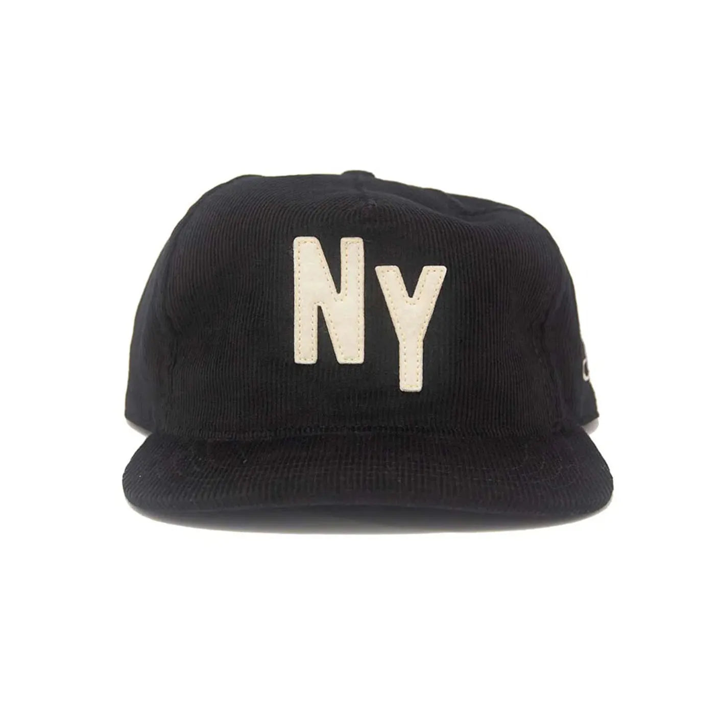 NY CITY SERIES CORDUROY Snapback - BLACK