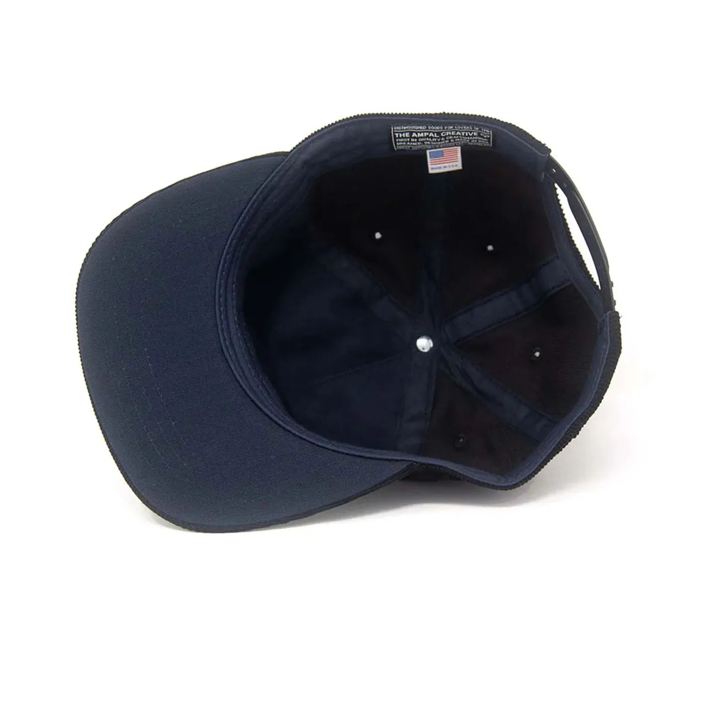 NY CITY SERIES CORDUROY Snapback - BLACK