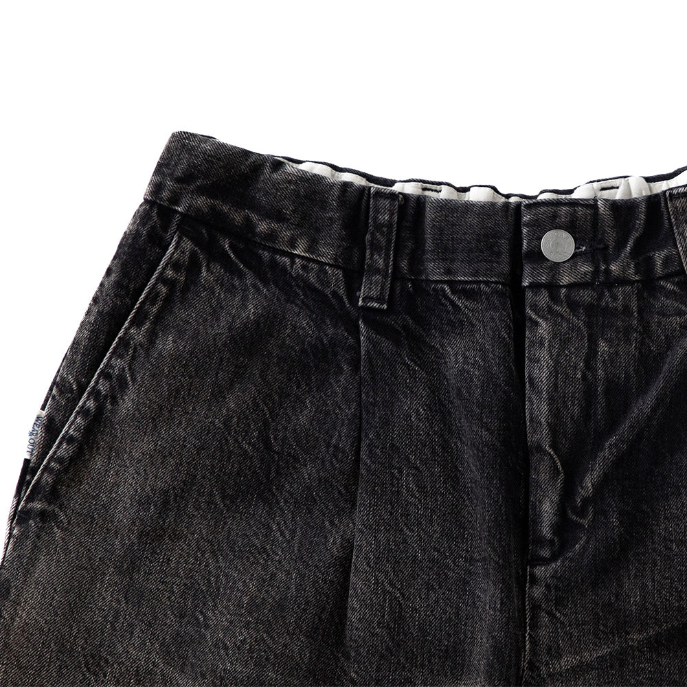 GENTLE PANTS 40'S WASH - BLACK