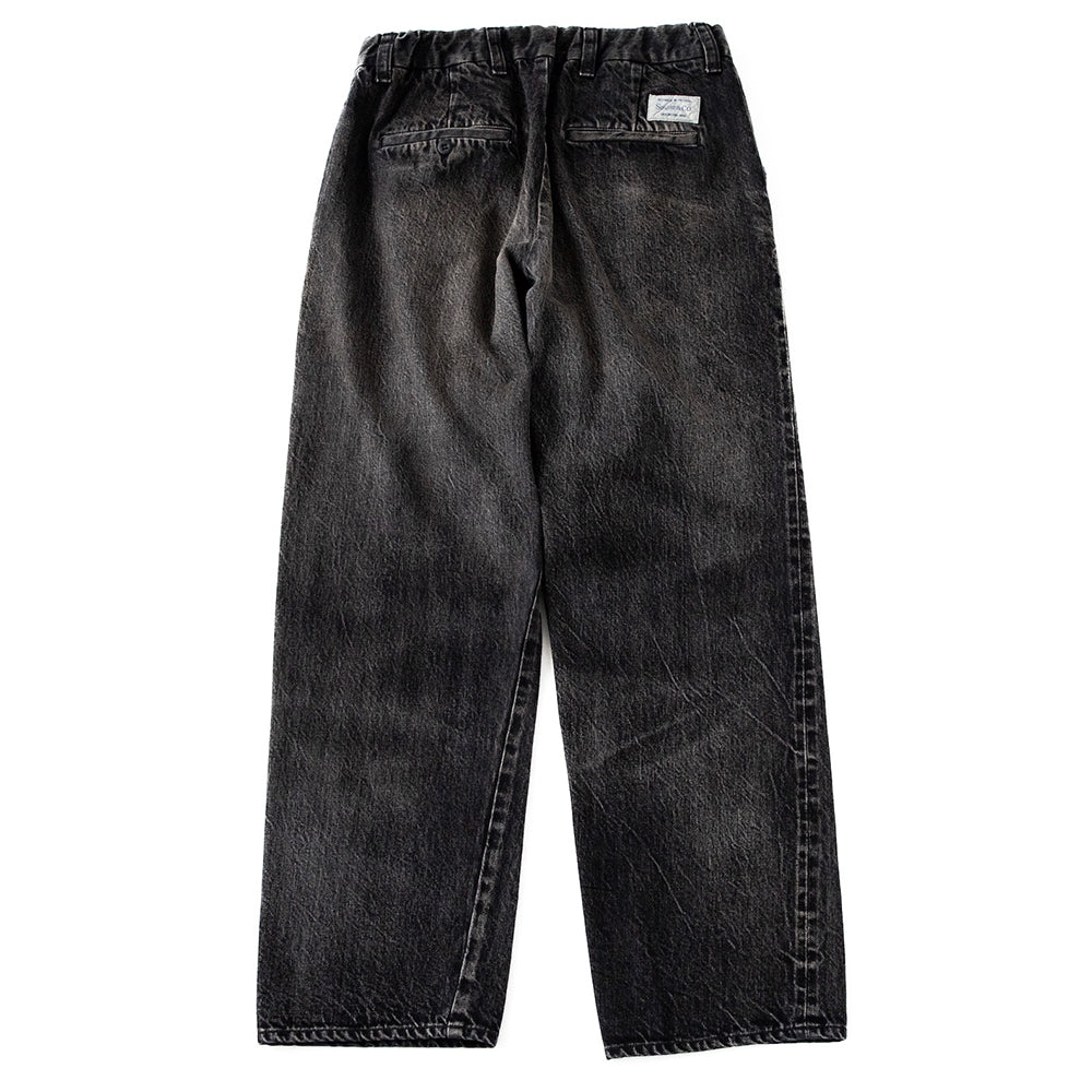 GENTLE PANTS 40'S WASH - BLACK