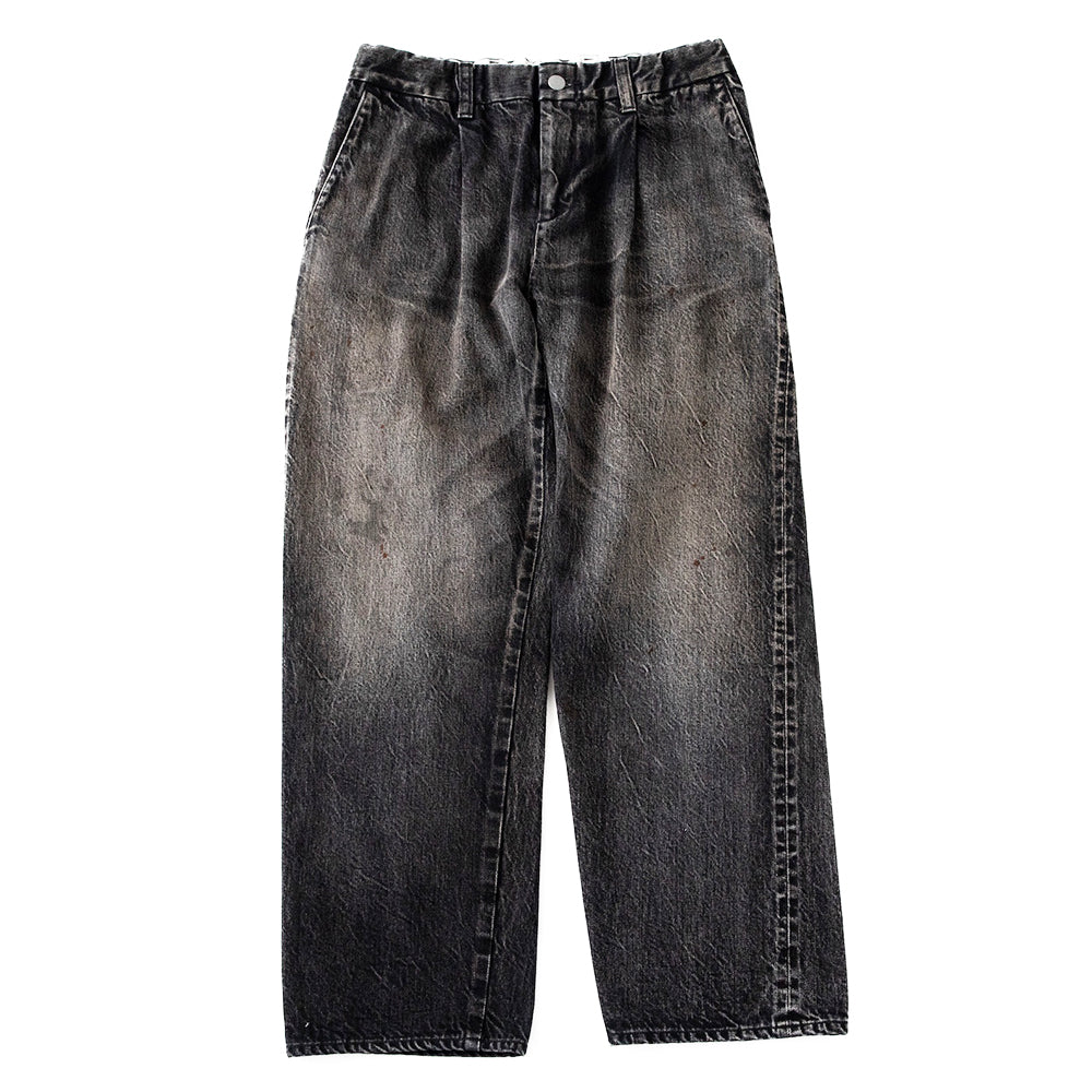 GENTLE PANTS 40'S WASH - BLACK