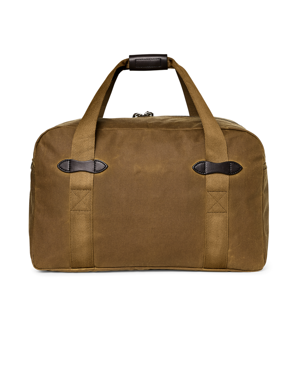 MEDIUM TIN CLOTH DUFFLE BAG - DARK TAN