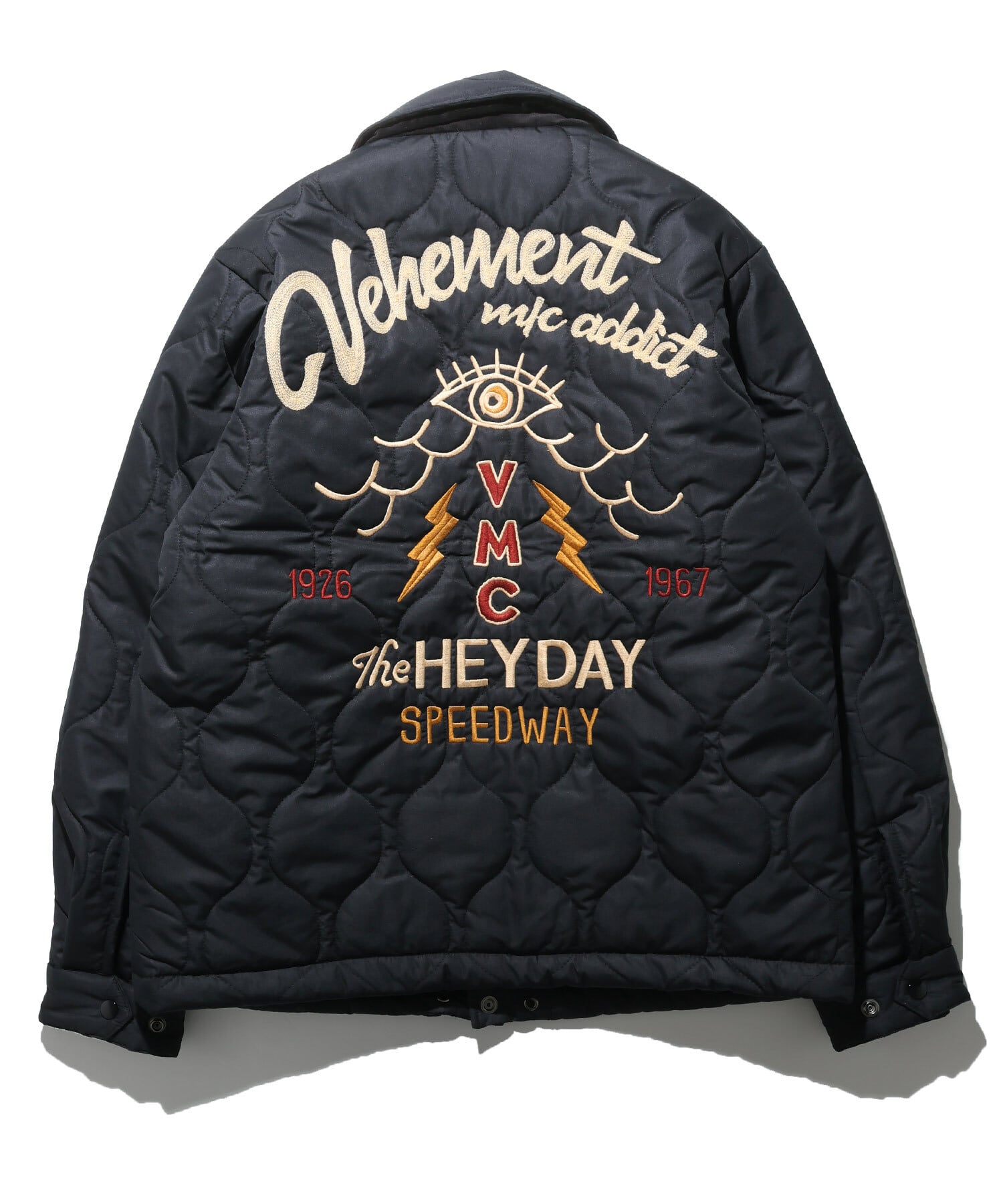 GS2529973 VMC QUILTED COACH JACKET - BLACK