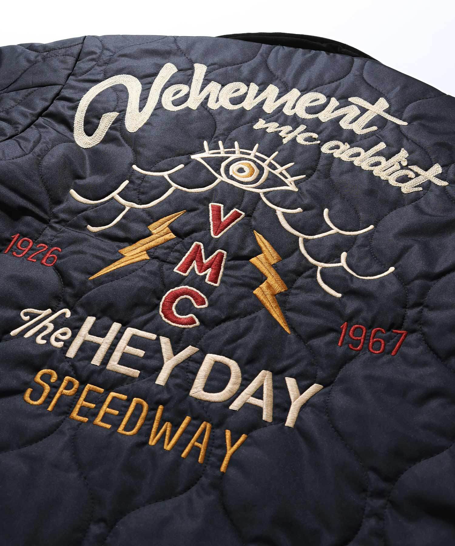 GS2529973 VMC QUILTED COACH JACKET - BLACK