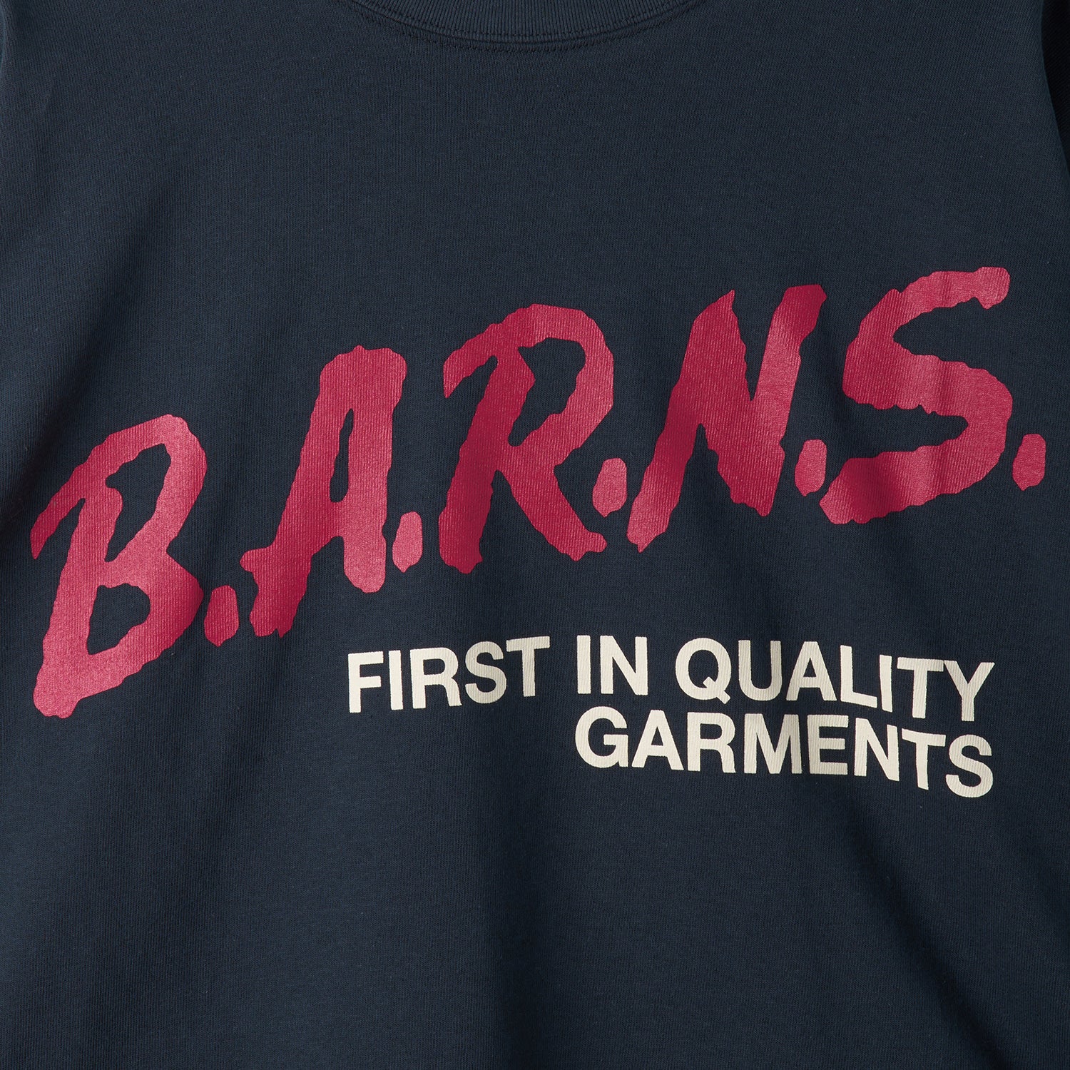 BR-25404 BOXY L/S PRINT T-SHIRT (BARNS) - CHARCOAL