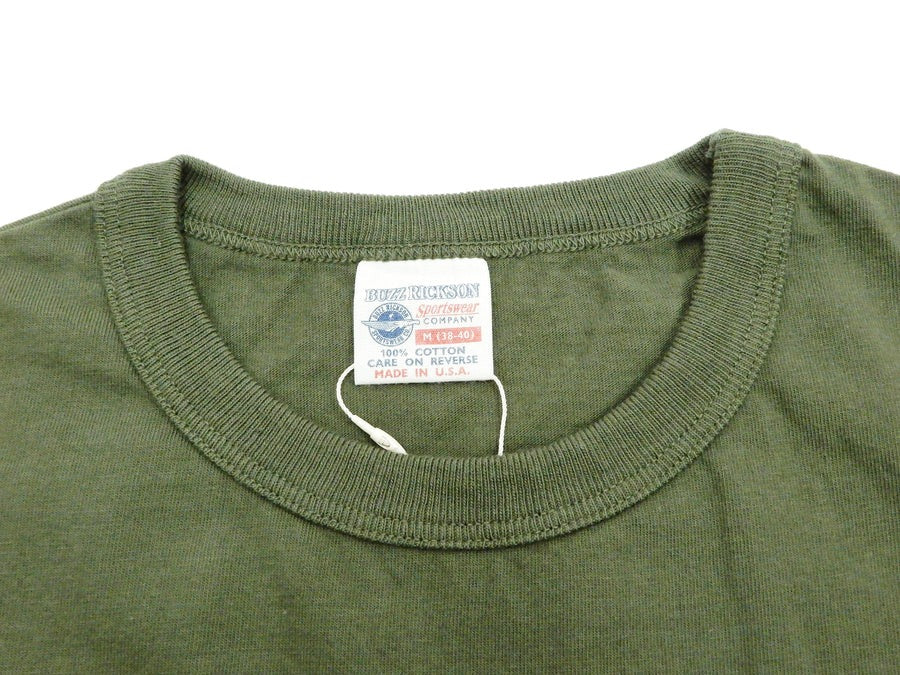 BR78711 S/S POCKET T-SHIRT - OLIVE