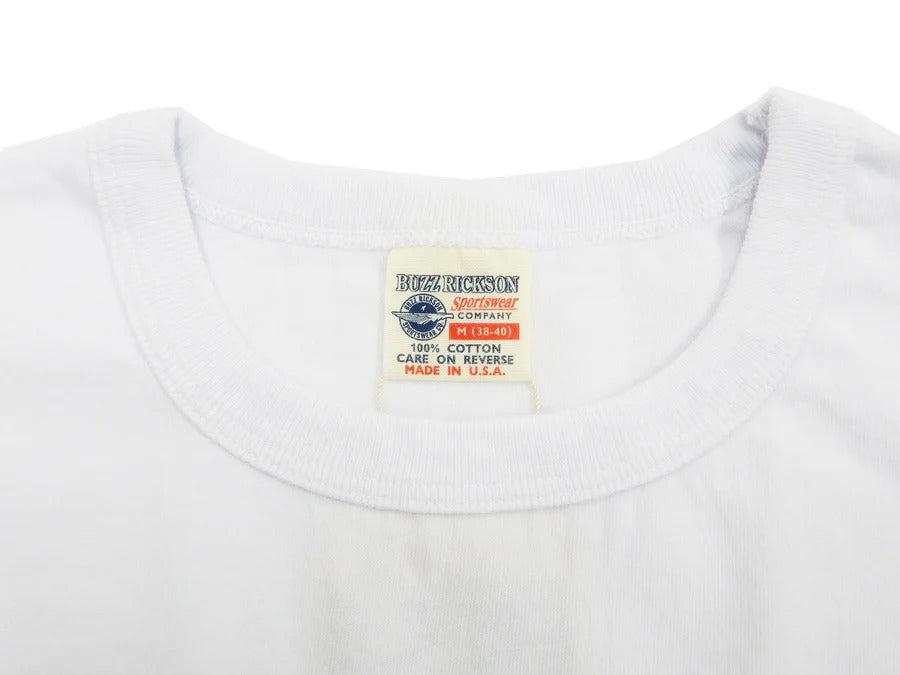 BR78711 S/S POCKET T-SHIRT - WHITE