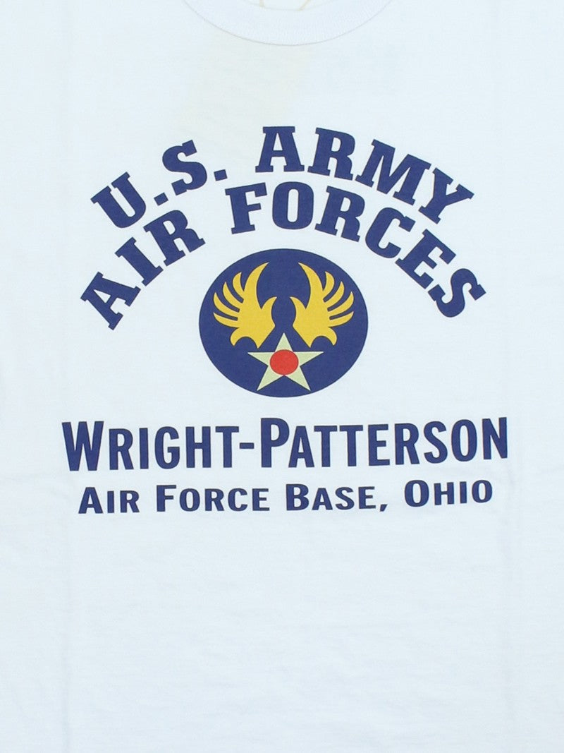 BR79701 T-SHIRT U.S. ARMY AIR FORCES - WHITE