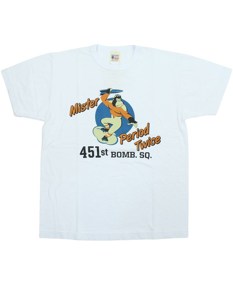 BR79703 T-SHIRT 451st BOMB. SQ. - WHITE