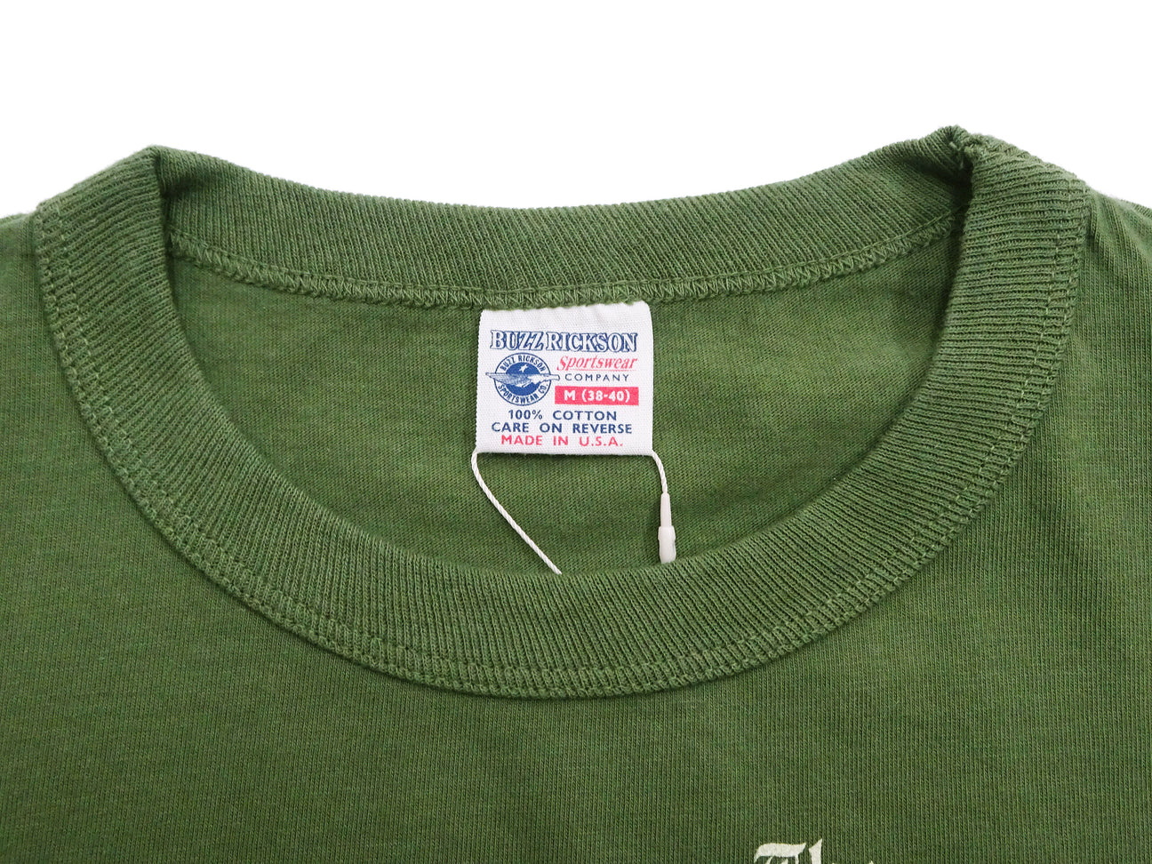 BR79711 S/S POCKET T-SHIRT JOLLY ROGERS - OLIVE