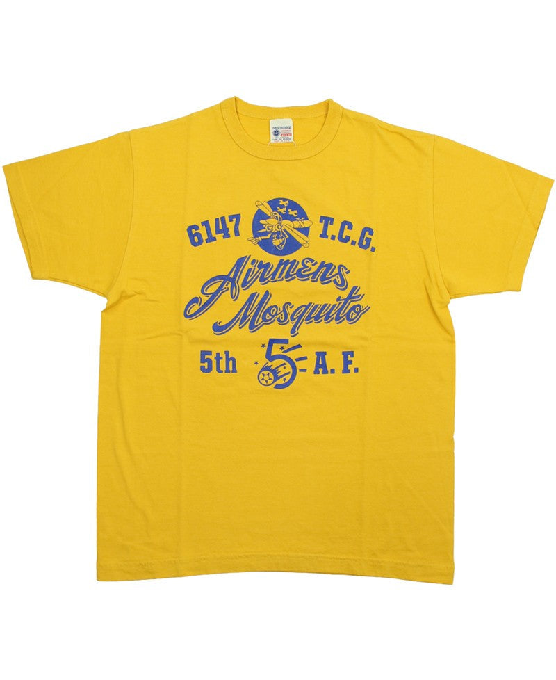 BR79775 S/S T-SHIRT AIRMENS MOSQUITO - GOLD