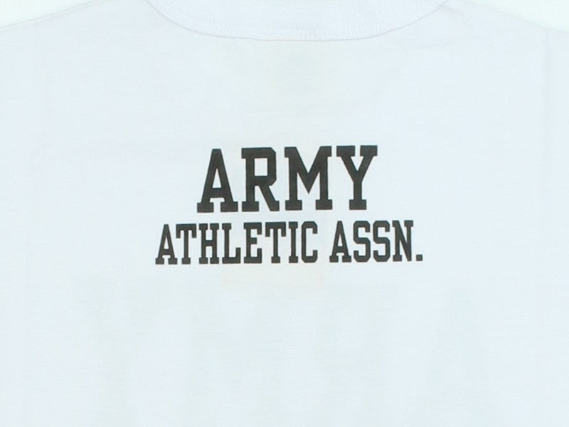 BR79777 S/S T-SHIRT ARMY ATHLETIC ASSOCIATION - WHITE