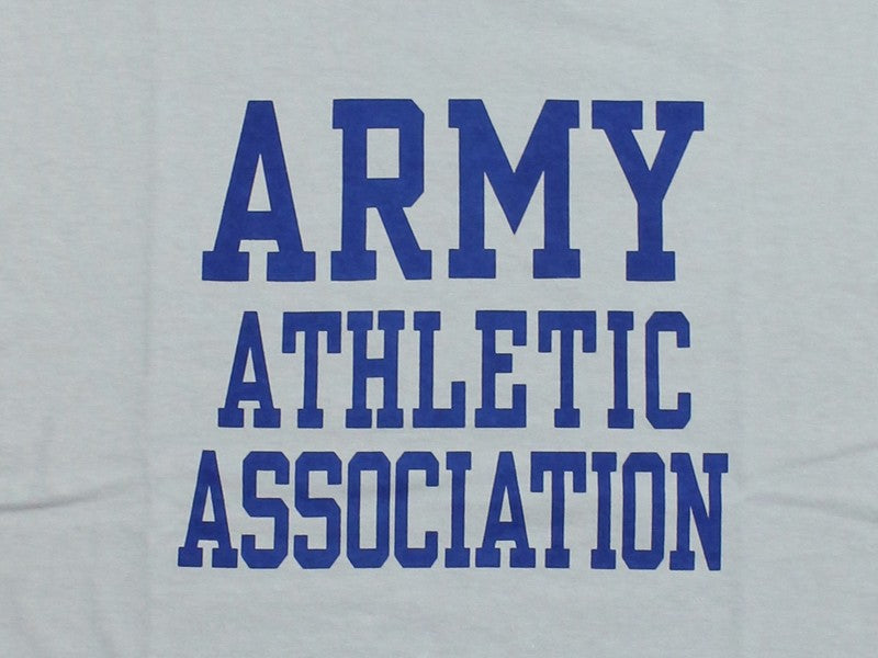 BR79777 S/S T-SHIRT ARMY ATHLETIC ASSOCIATION - H.GRAY