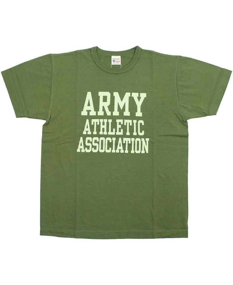 BR79777 S/S T-SHIRT ARMY ATHLETIC ASSOCIATION - OLIVE