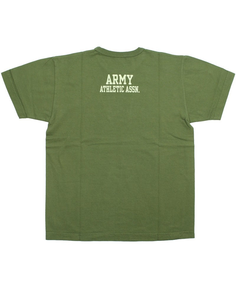 BR79777 S/S T-SHIRT ARMY ATHLETIC ASSOCIATION - OLIVE
