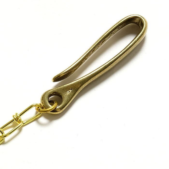 BW-0100 BUTTON WORKS KEY CHAIN - GOLD
