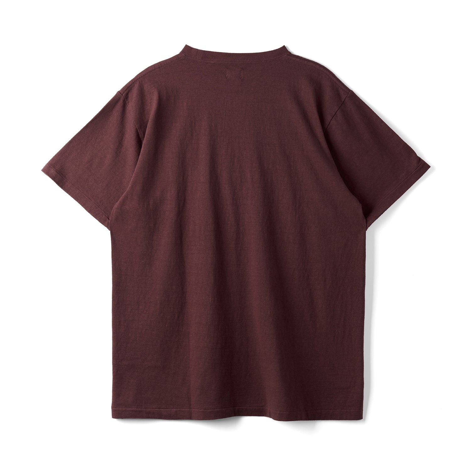 33005-02 Printed Tee "W" - BORDEAUX