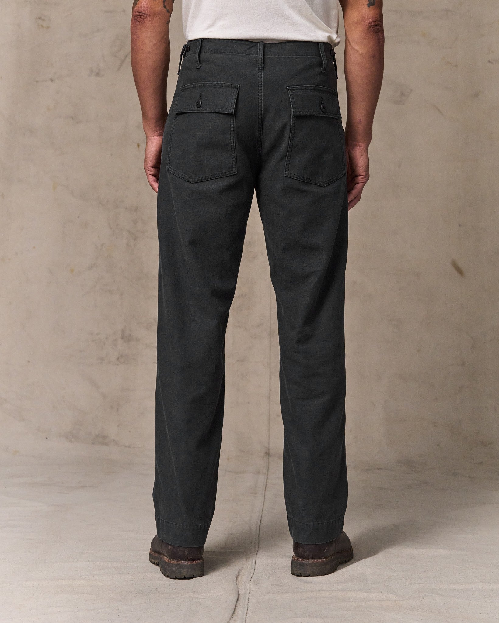 FIELD SUPPLY PANTS - WASHED FADED BLACK