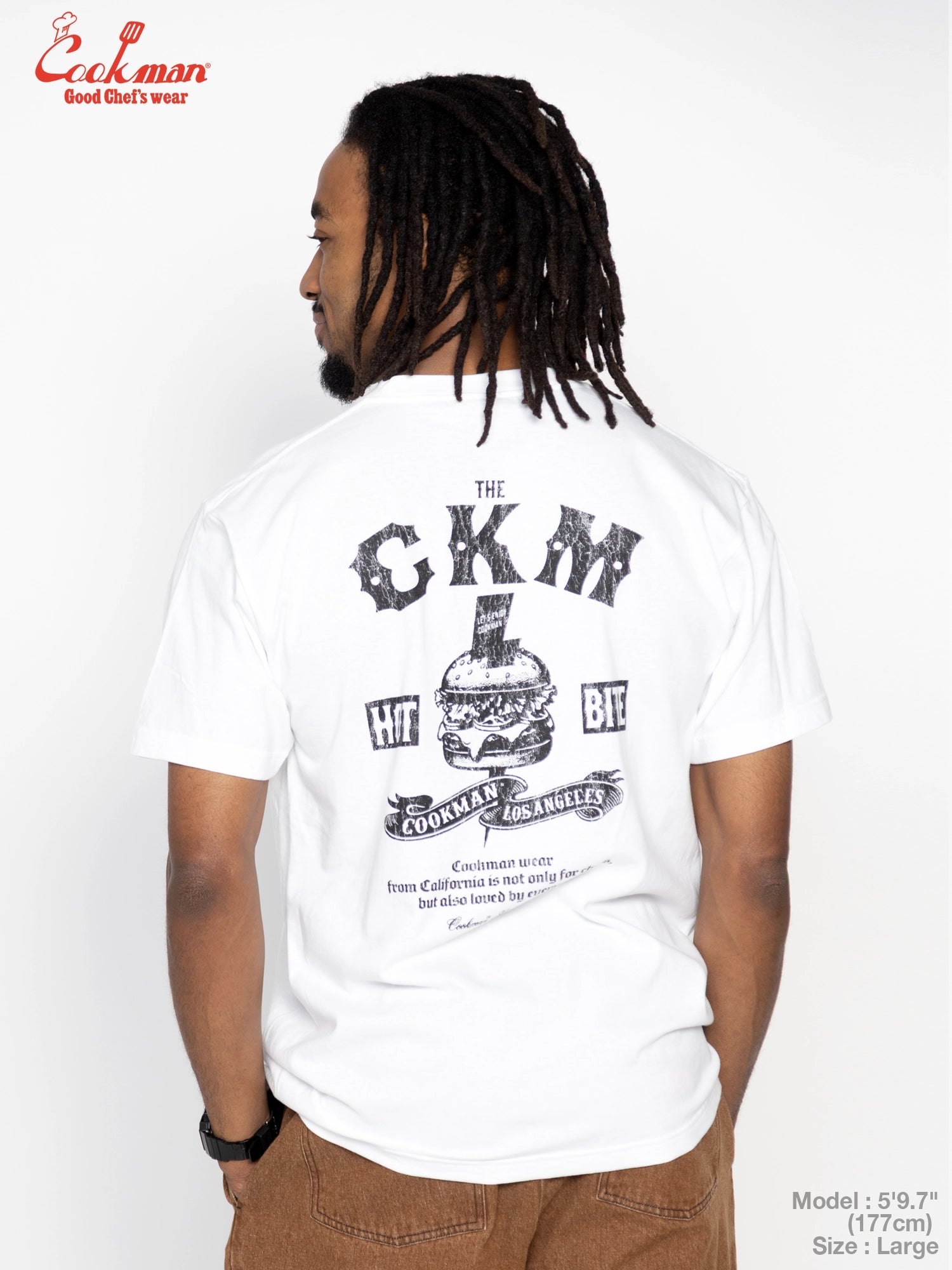 CKM TEE S/S - WHITE