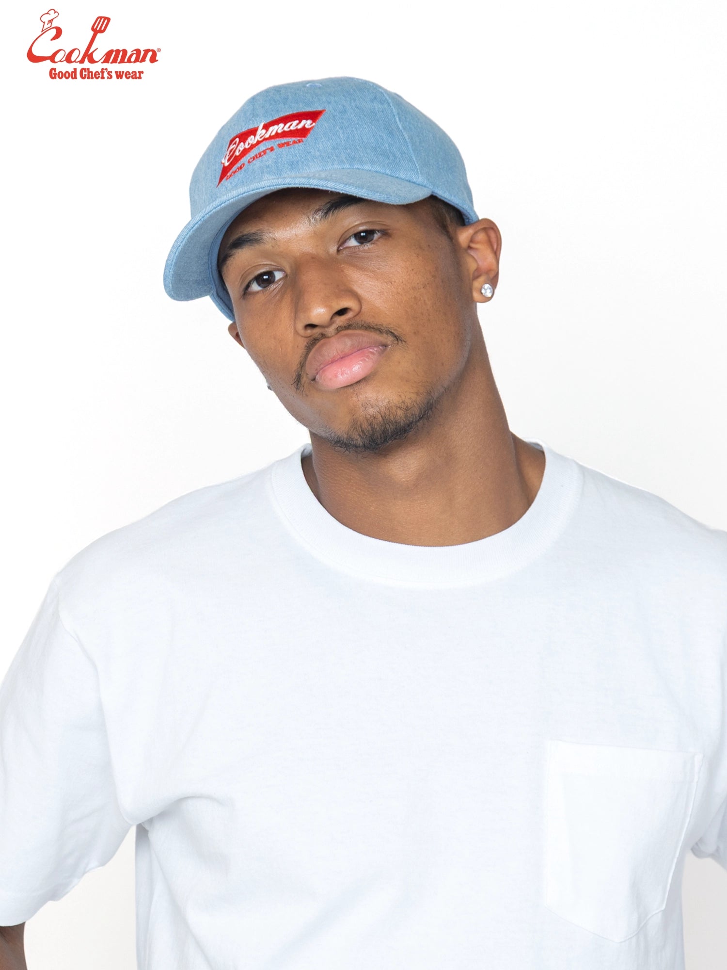 CAP BEER TIE - LIGHT BLUE