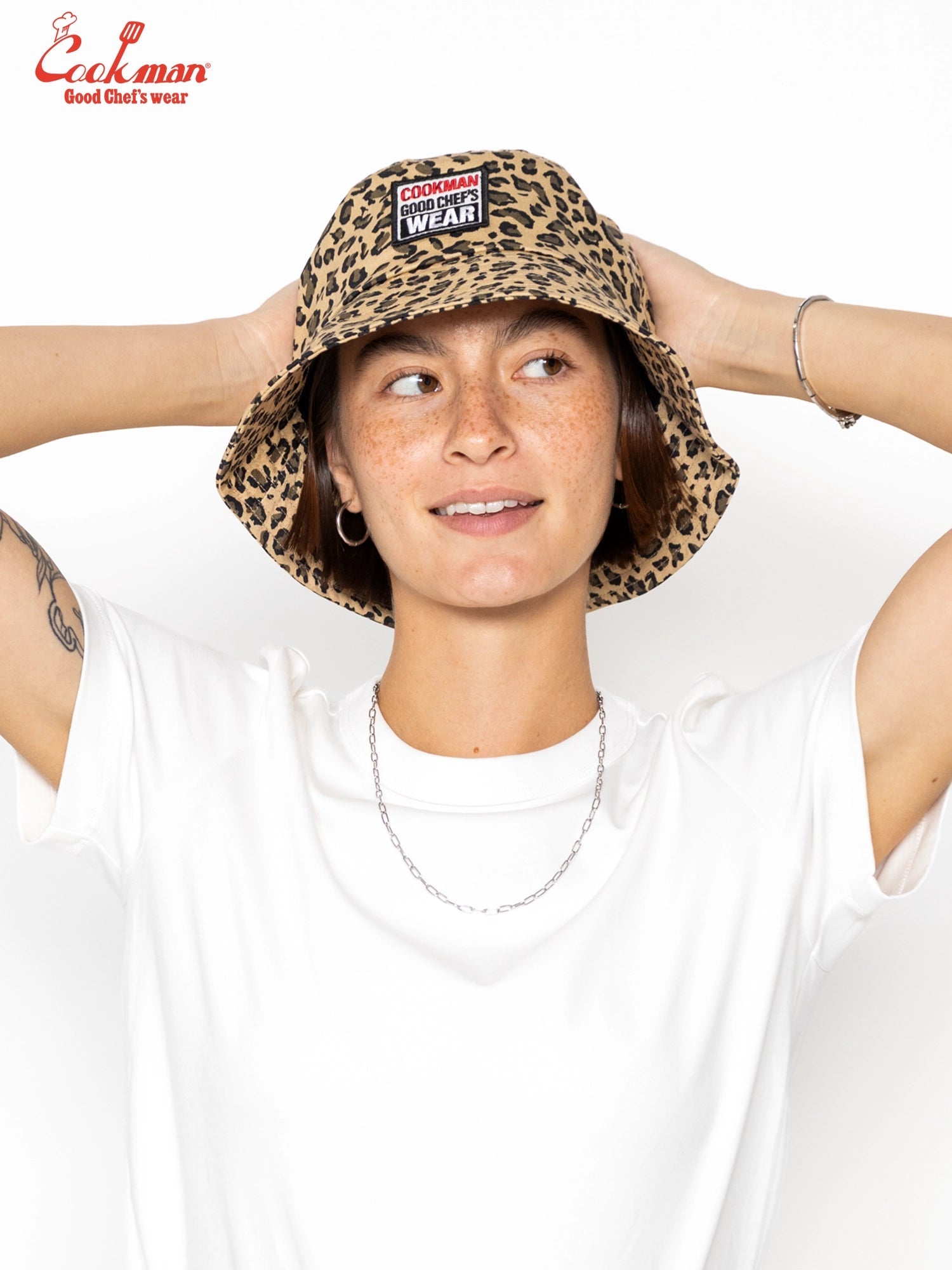 BUCKET HAT VISION LOGO - LEOPARD