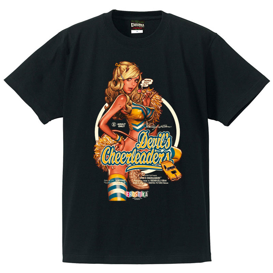 Devil's Cheerleaders T-shirt - BLACK