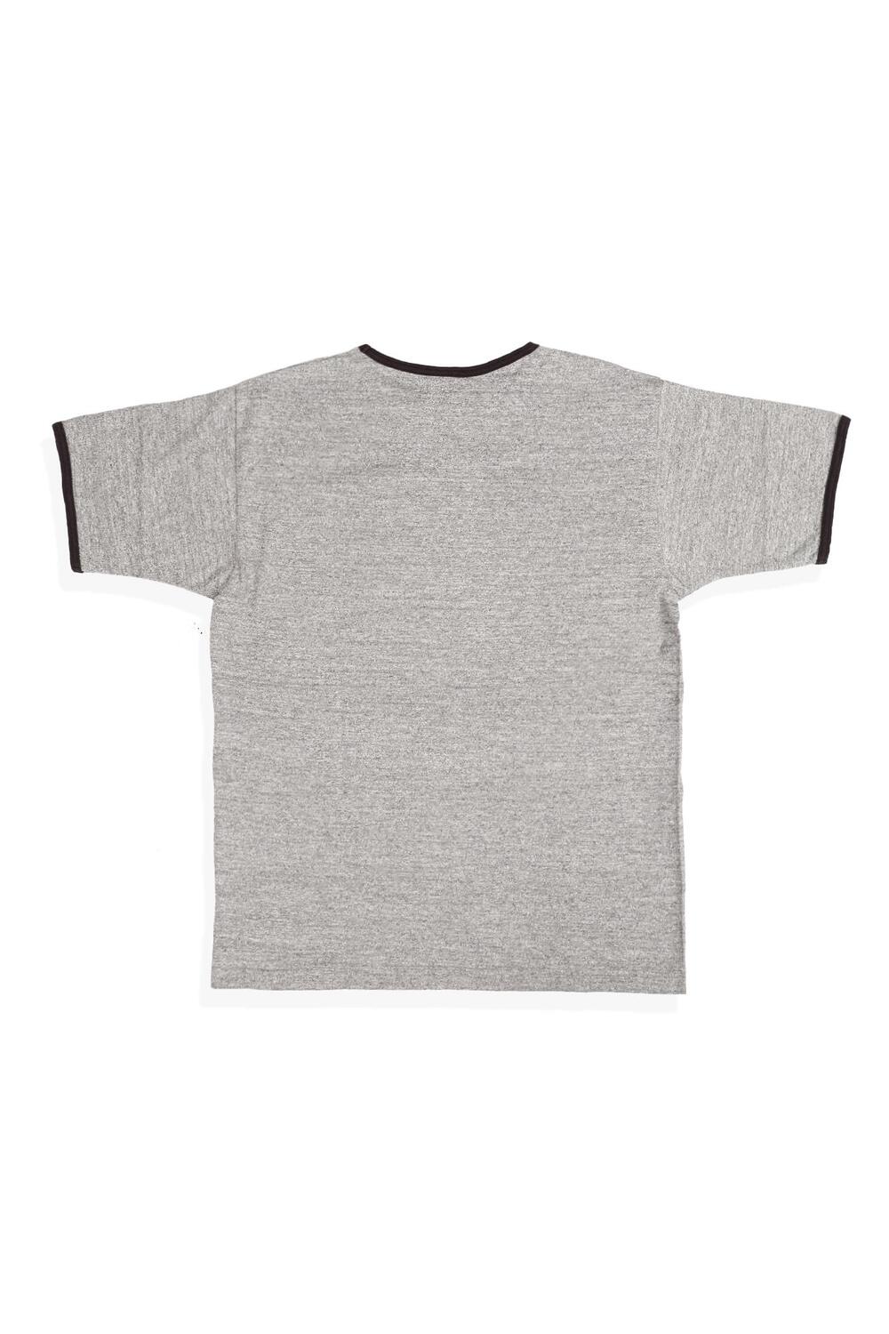 4059 RINGER T-SHIRT LB - HEATHER GREY