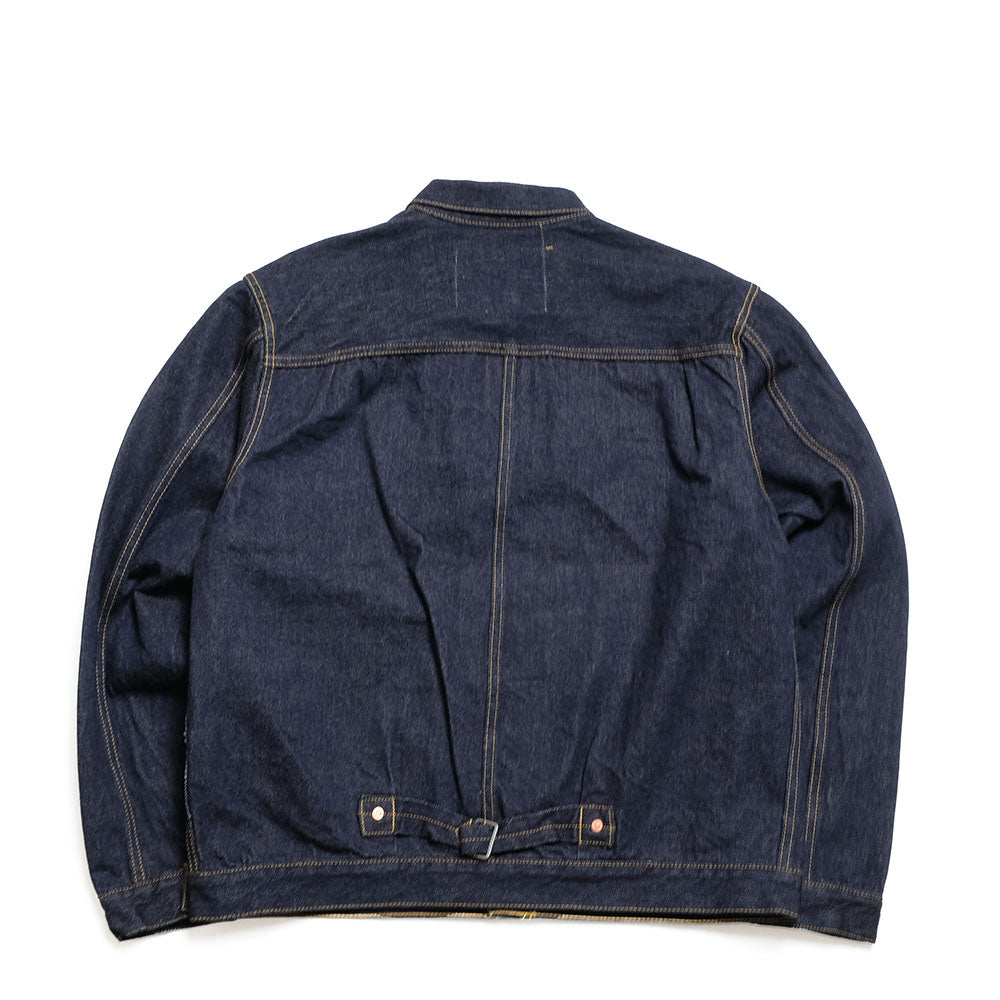 D4613 13oz. Ishikawa-dai Denim - WWII Jacket - INDIGO