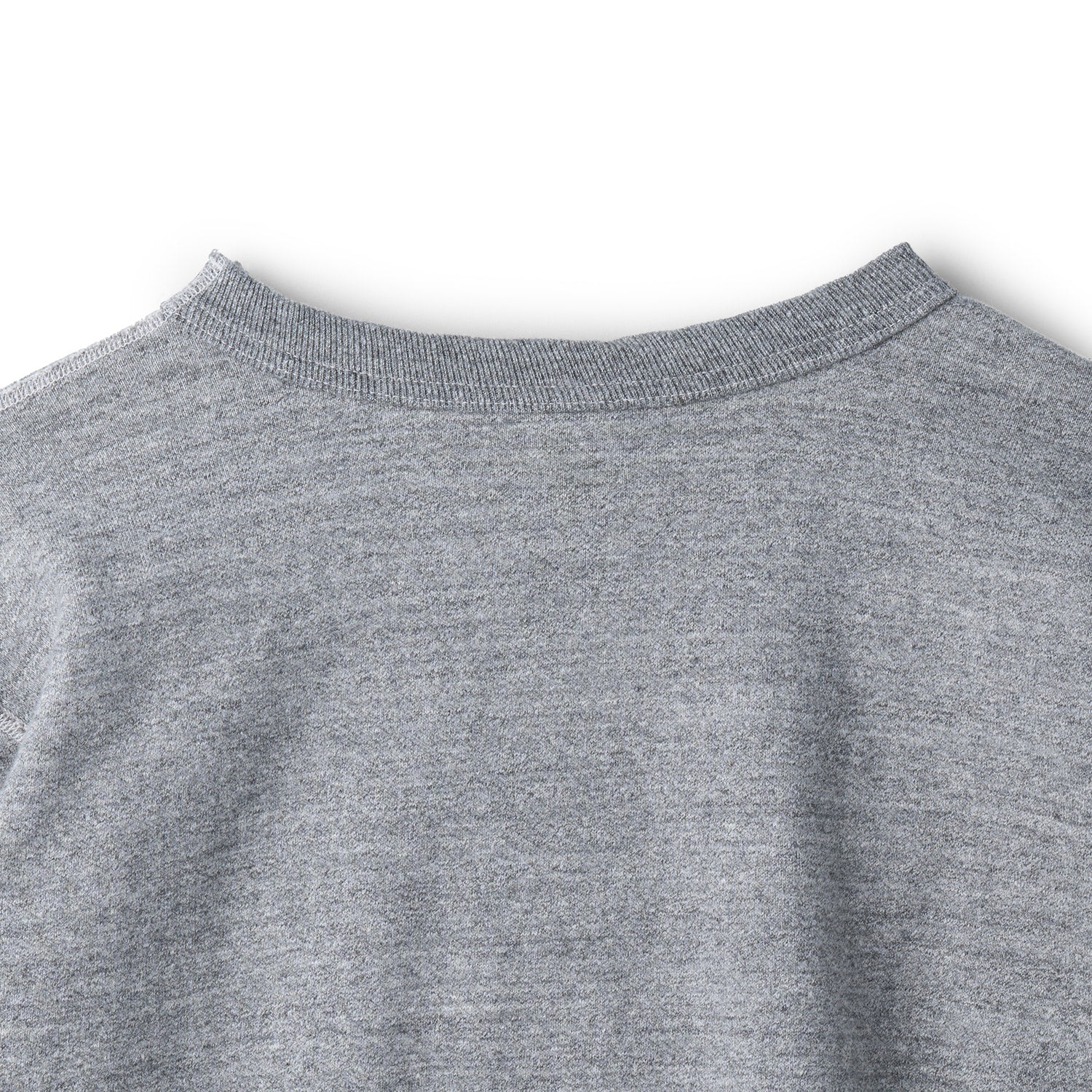 BR69630 SET-IN CREW NECK SWEAT SHIRT U.S.A.F SELFRIDGE FIELD - H.GRAY