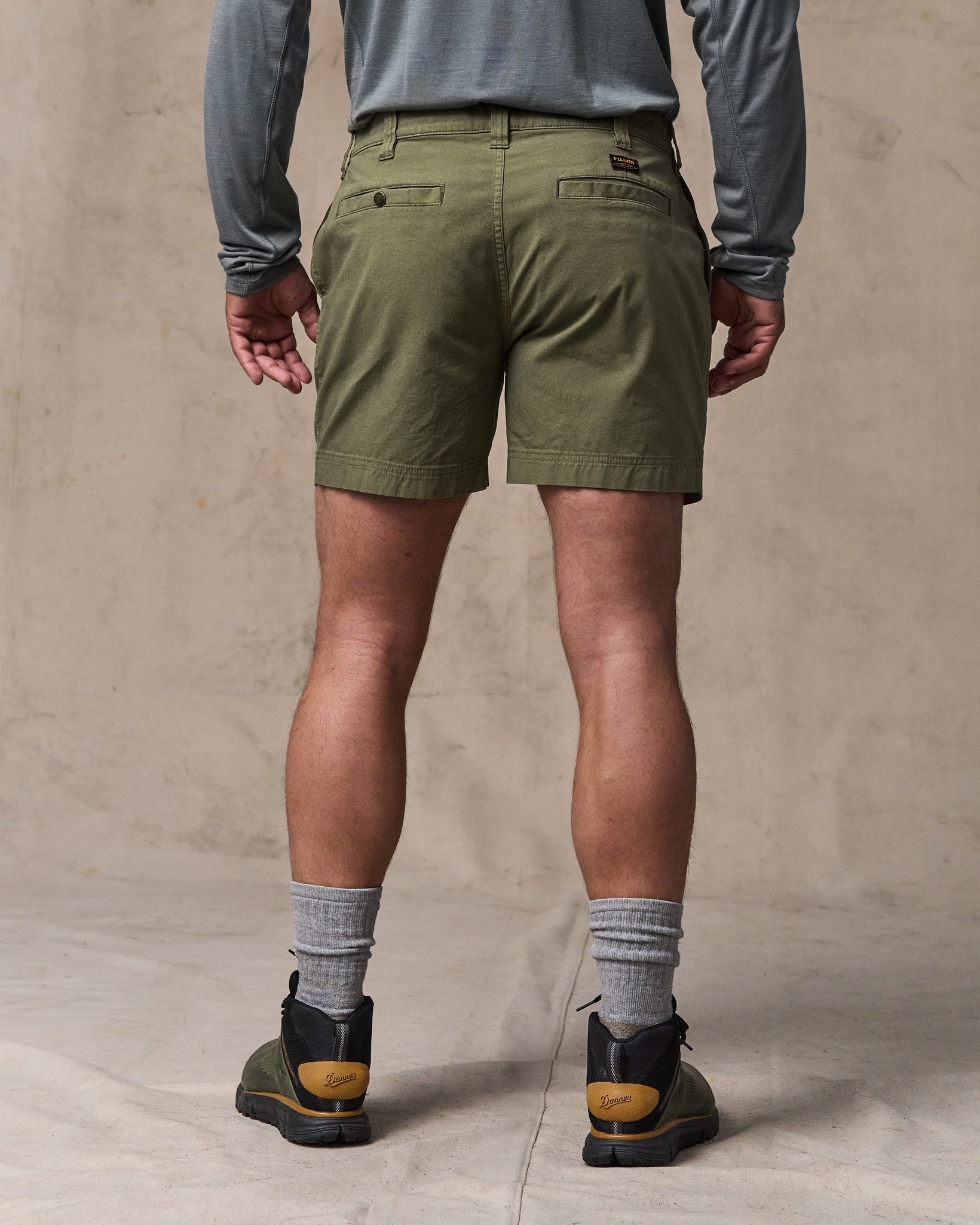 GRANITE MOUNTAIN 6" SHORTS - BURNT OLIVE