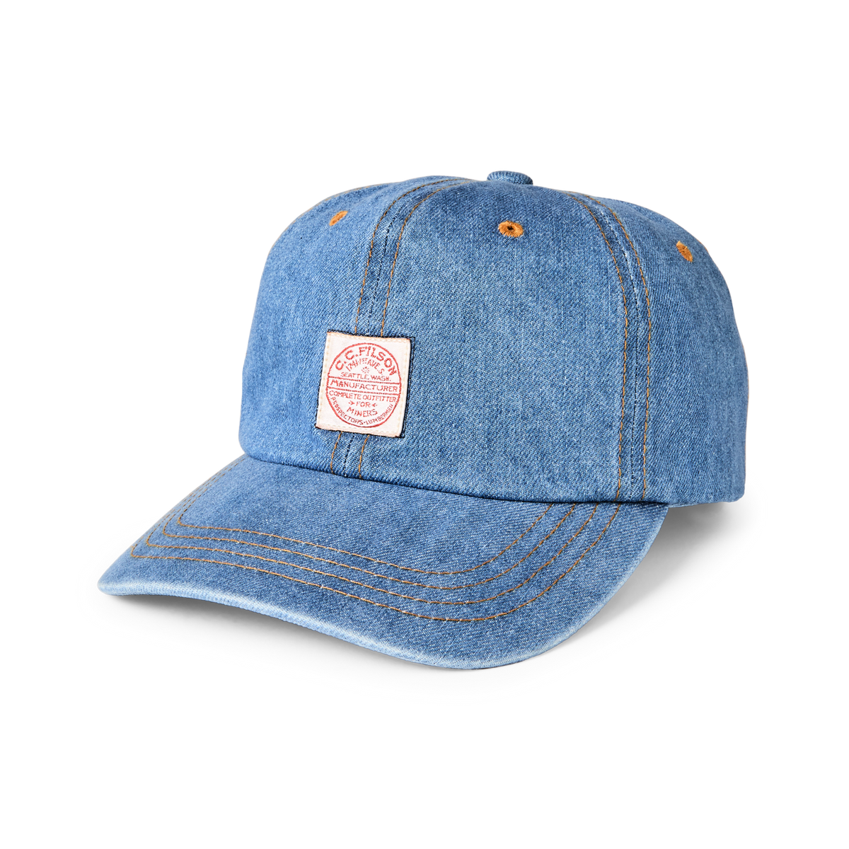 9.5-Oz. Denim Cap - Medium Indigo