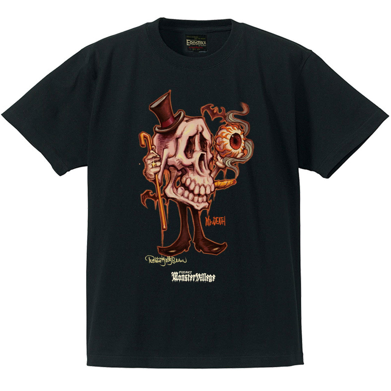 "Mr.Death" TEE S/S - BLACK