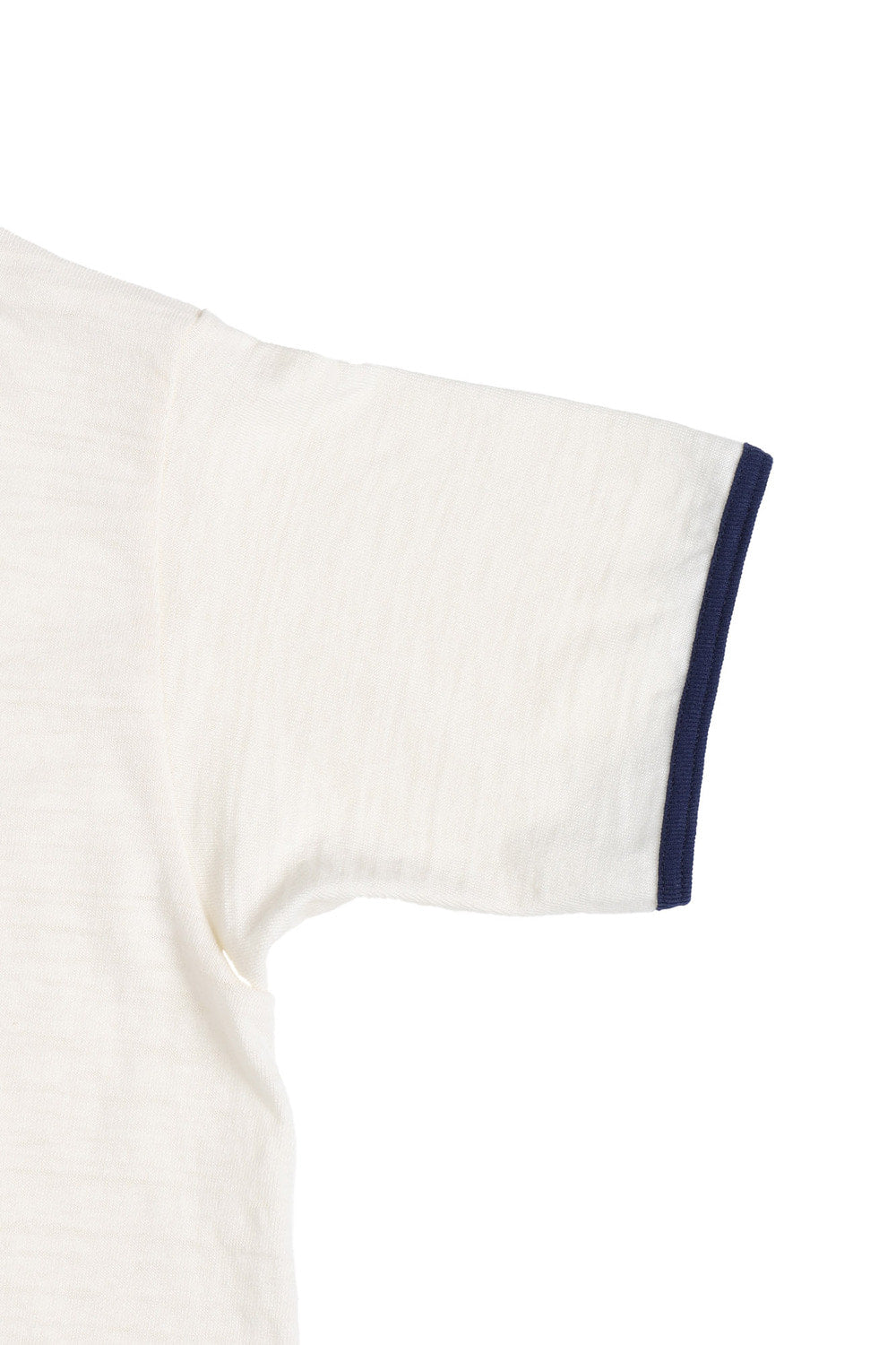 4059 RINGER TEE FORT CAMPBELL - CREAM/NAVY