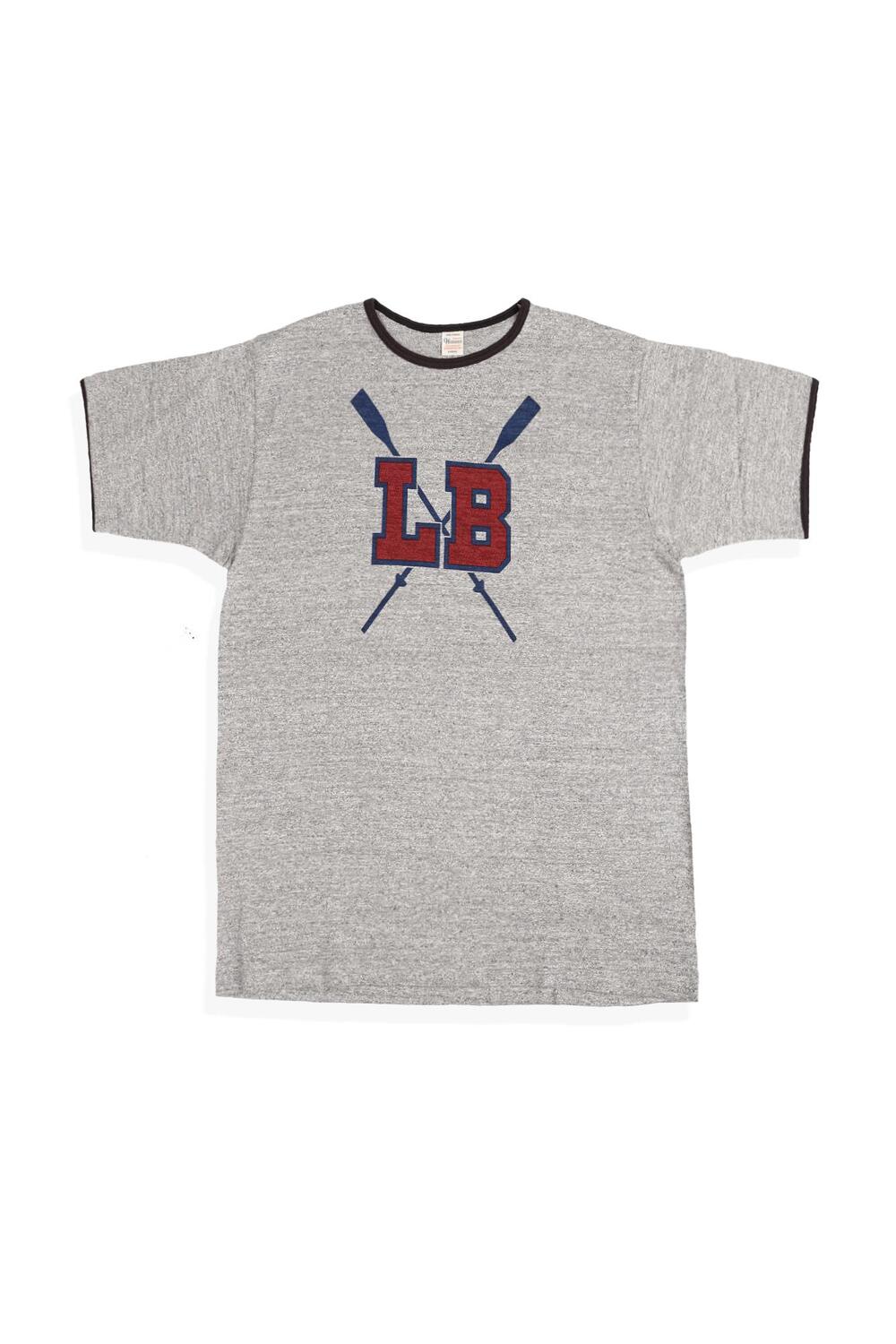 4059 RINGER T-SHIRT LB - HEATHER GREY