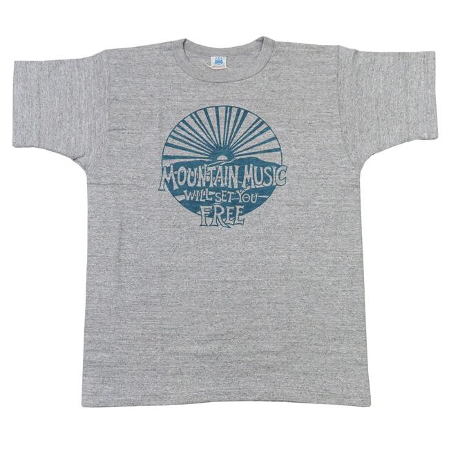 JG-CS06 Mountain Music TEE - HEATHER GRAY