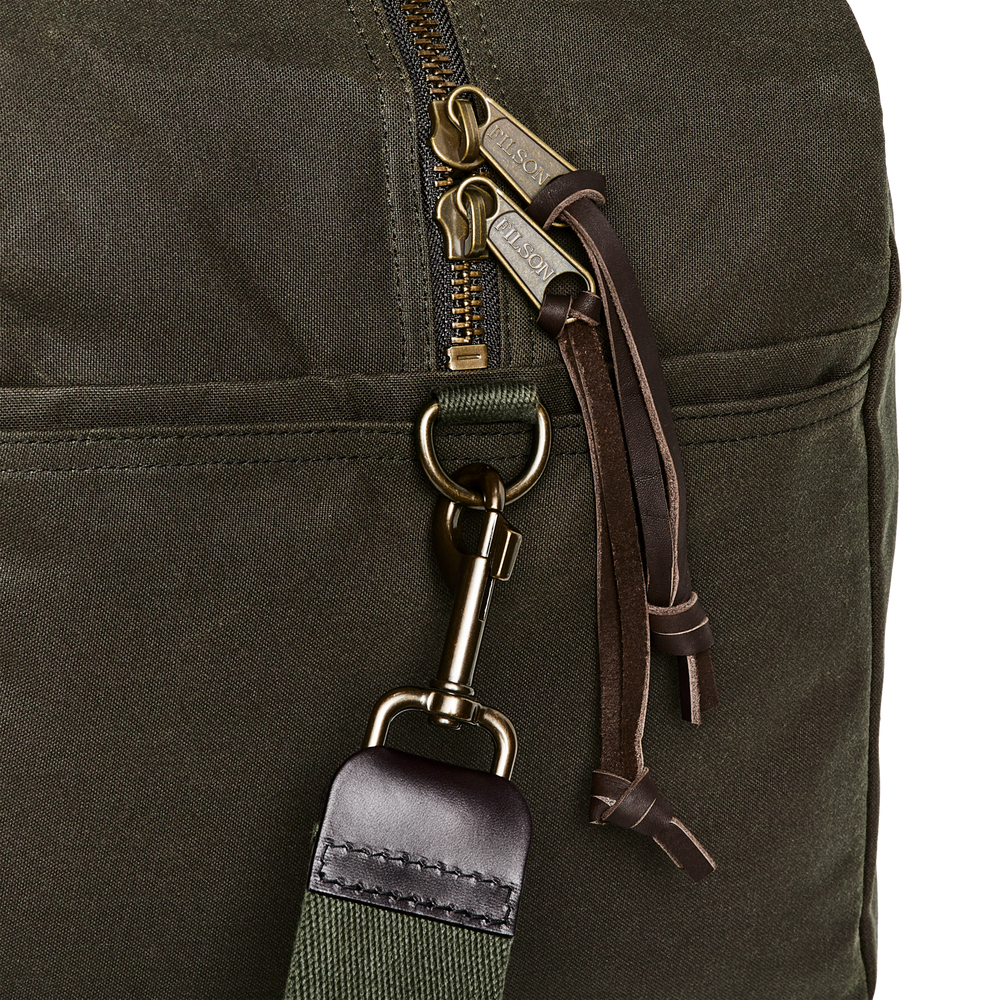 MEDIUM TIN CLOTH DUFFLE BAG - OTTER GREEN