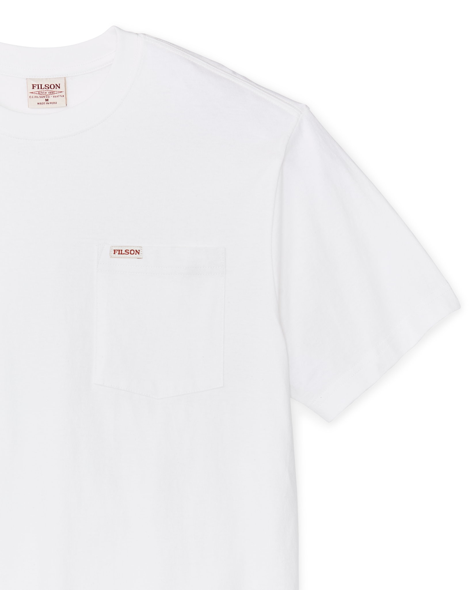 Outfitter Pocket T-shirt - Bright White