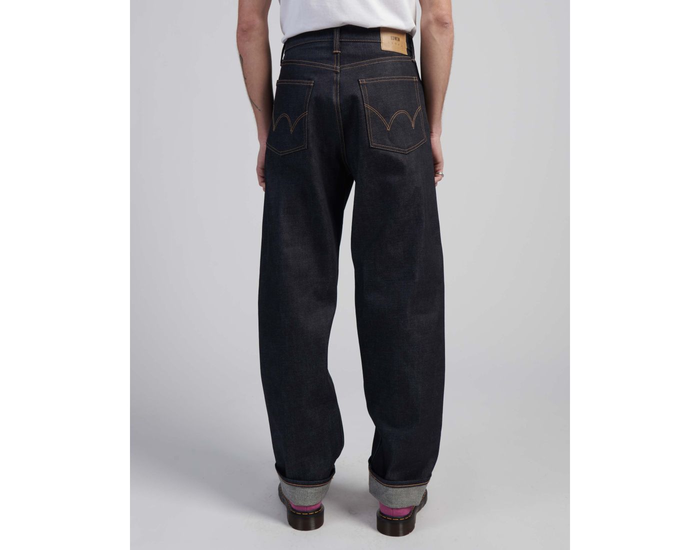 EEU104-189M LOOSE FIT (UNWASHED) - BLUE