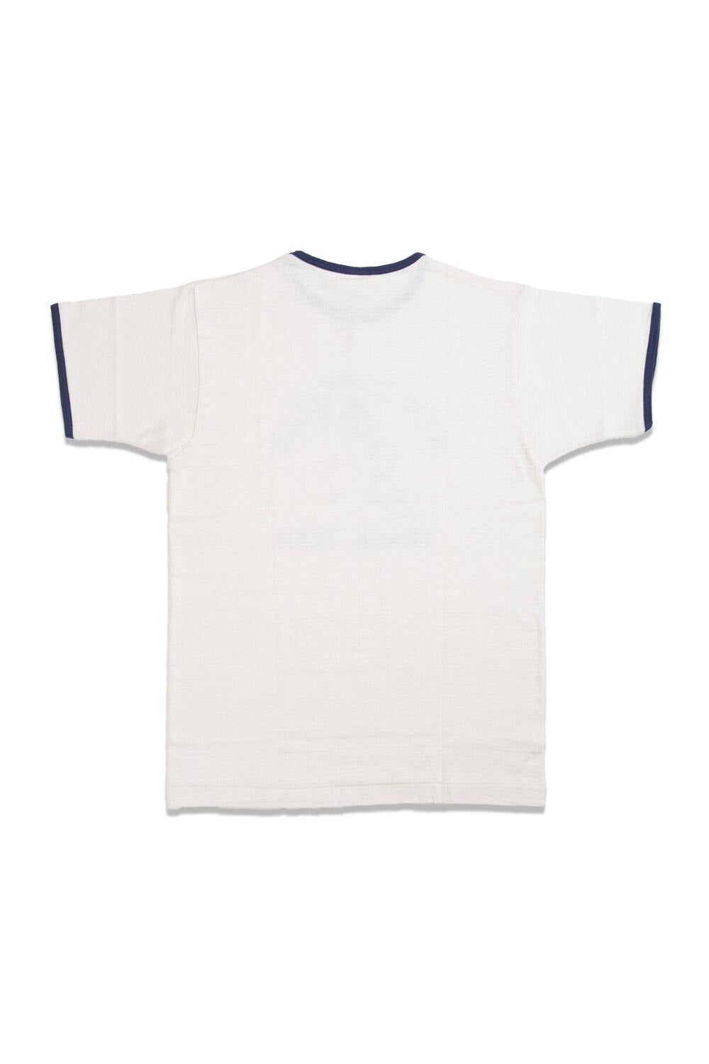 4059 RINGER TEE NEW ROCHELLE - CREAM/NAVY