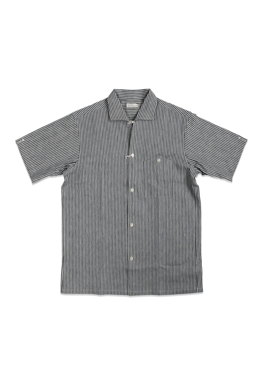 3091 S/S OPEN COLLAR SHIRTS - STRIPE
